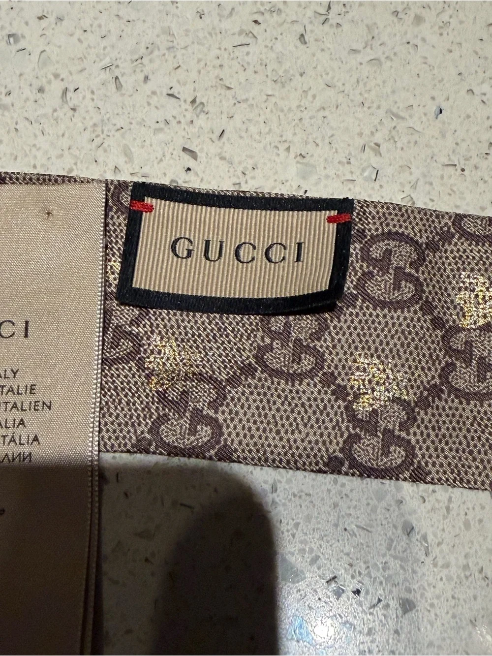 Gucci silk twilly
